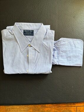 Men's Light Blue Dress Shirt 16 1/2